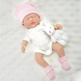 Mire & Mire Reborn mini bear companion image for comforting play