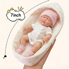 Mire & Mire Reborn silicone skin close up highlighting soft, skin like feel for calm play