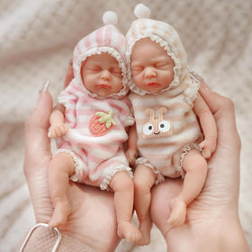 Mire and Mire twin doll wearing clothes set ready for play