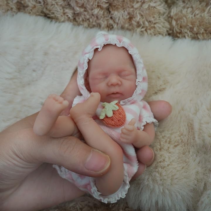 Mire and Mire six-inch twin doll full body image for compact display
