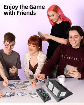Miroddi deck box compatible with MTG, Yu-Gi-Oh, and more.