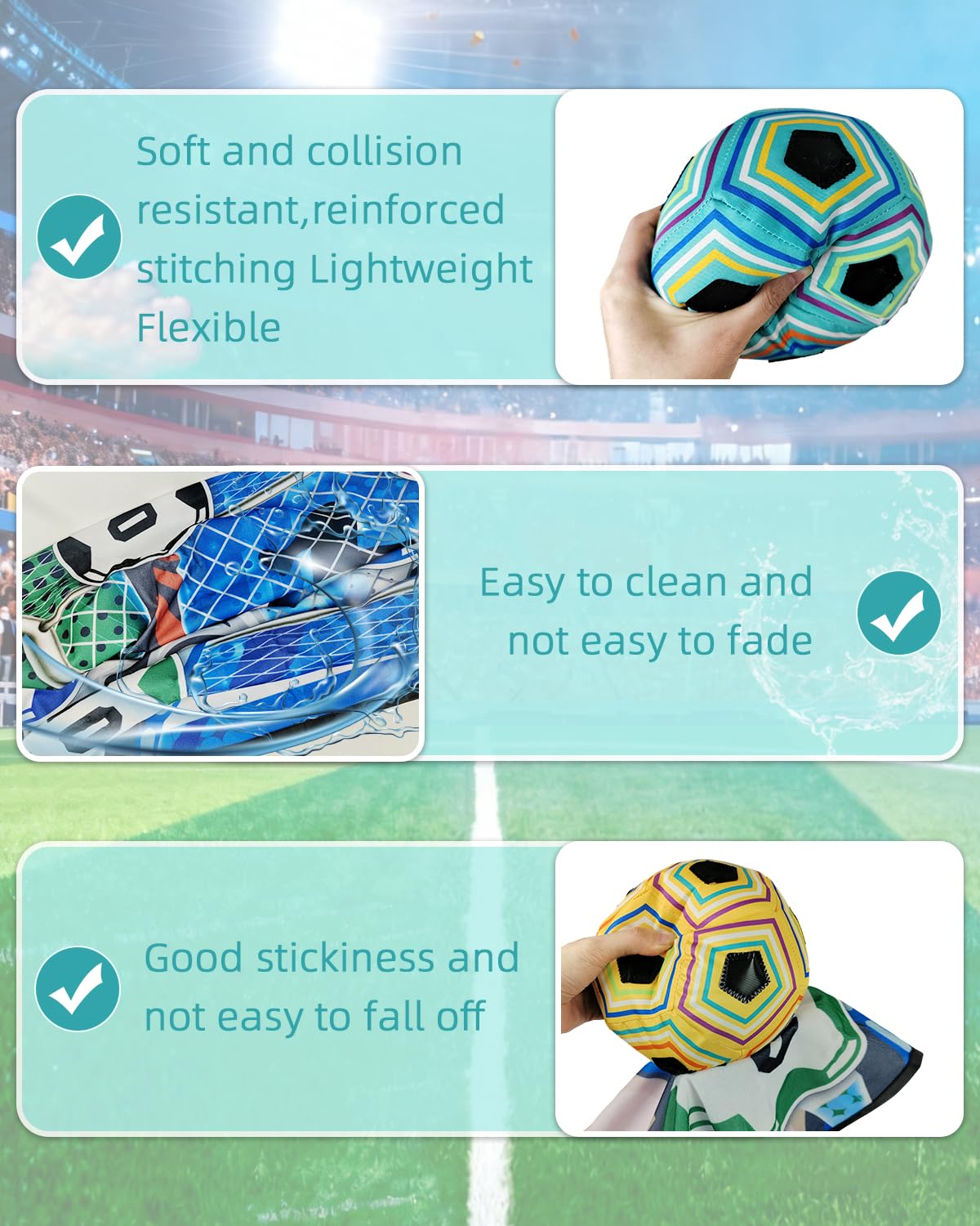 Mirthoza adhesive hooks and ribbons for quick, damage-free hanging.