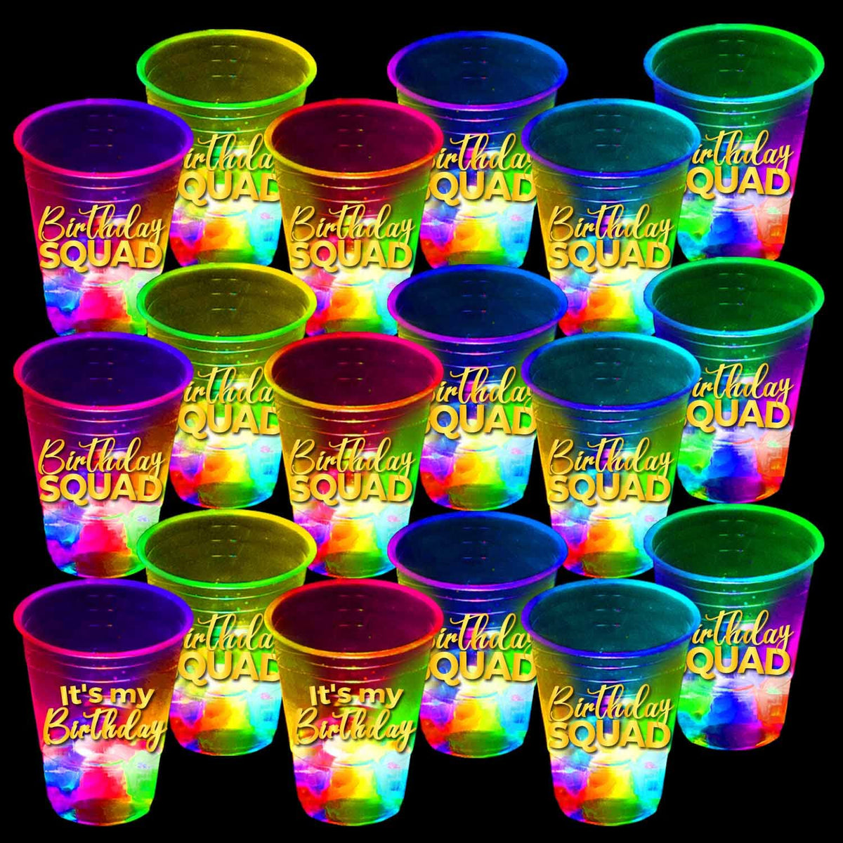 Mishunyus multipurpose party cups ideal for ice beverages and cocktails
