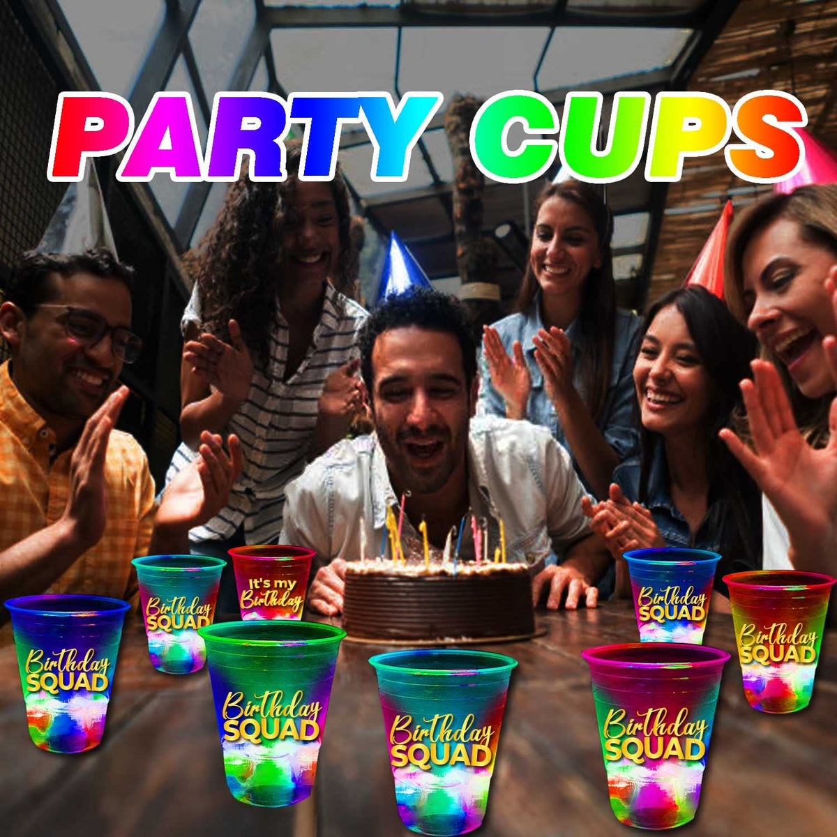 Mishunyus waterproof stickers for long-lasting glow party decor