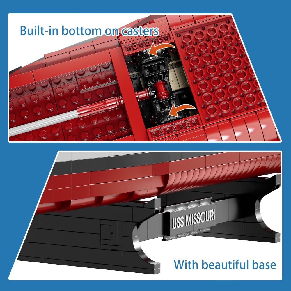 MISINI M6320 2228 ABS pieces kit for sturdy building