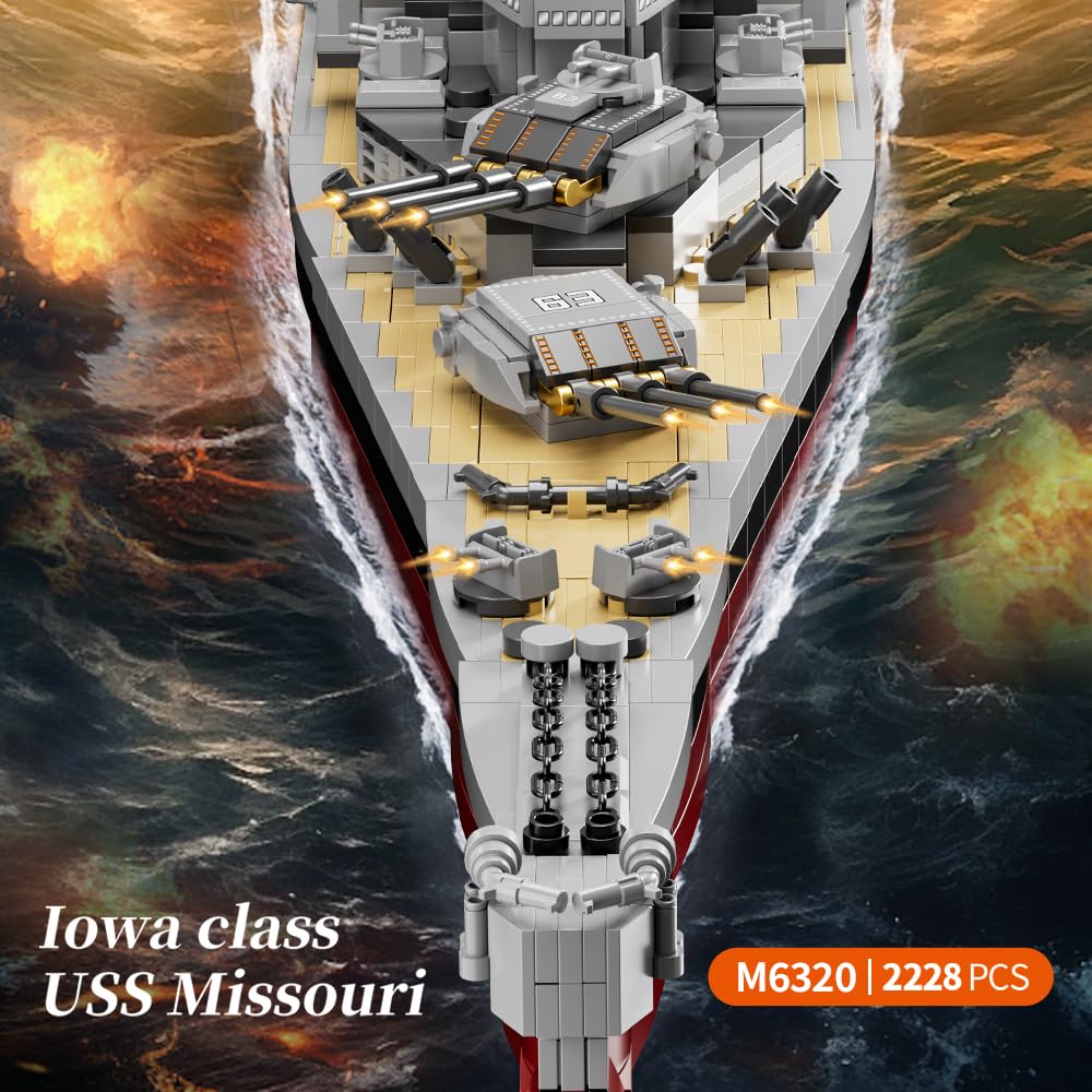 MISINI M6320 stern detail with gun emplacements and stern markings