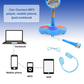 3.5 mm jack compatibility for MISS. CHEN 7&7 karaoke microphone