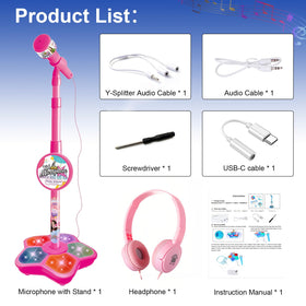 Packaging contents of MISS. CHEN 7&7 karaoke kit