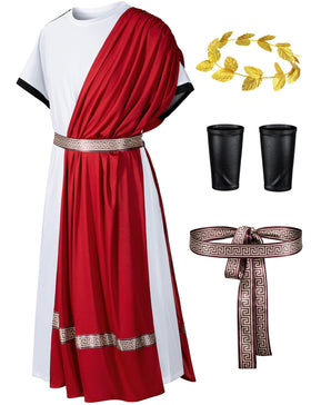 Missanabie gold leaf headdress adds authentic toga look for parties
