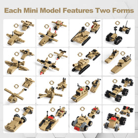 Mistbuy 517-piece construction set makes a thoughtful gift for birthdays and holidays.