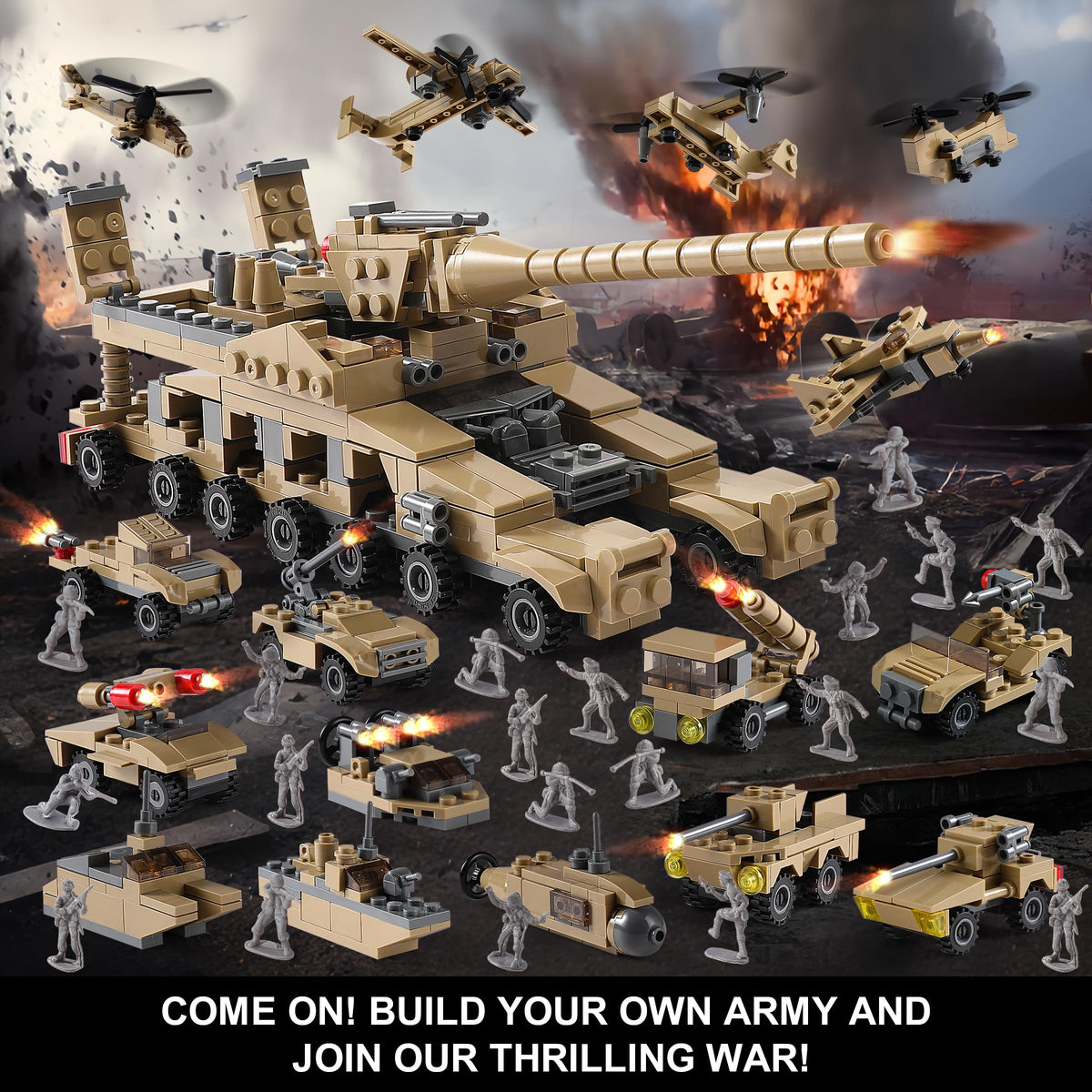 MistBUY adjustable missile angles and rotating turrets spark tactical play possibilities.