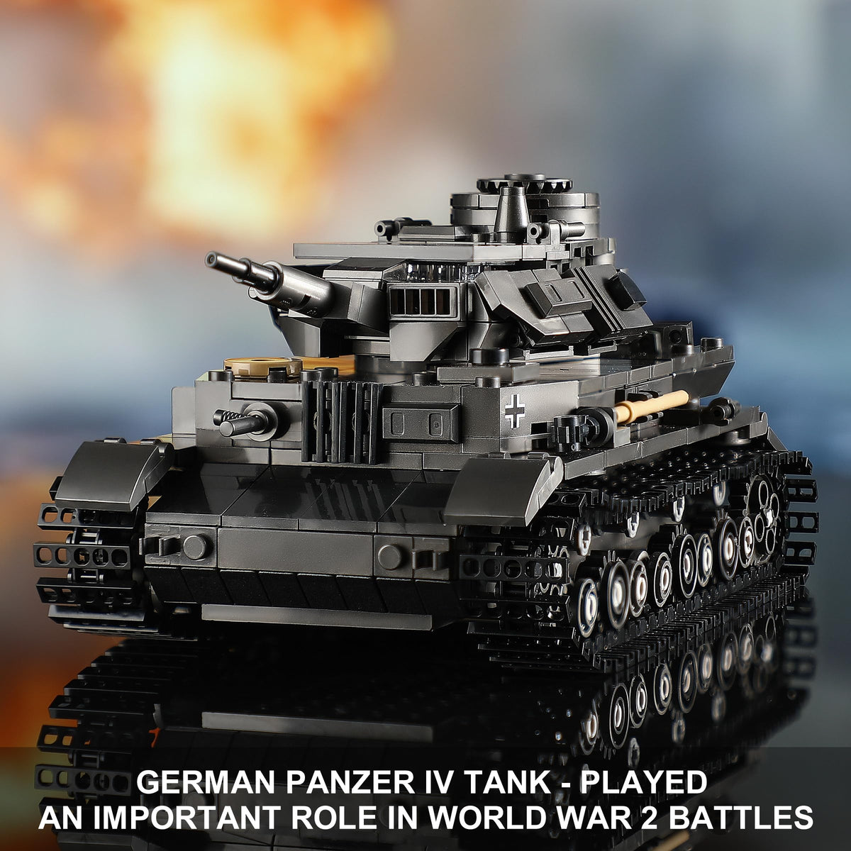 MISTBUY Tank tracks move for realistic play and diorama setup