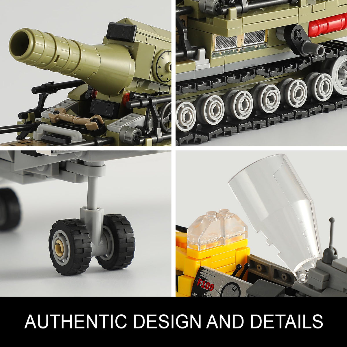 MISTBUY retractable landing gear for realistic aircraft landings