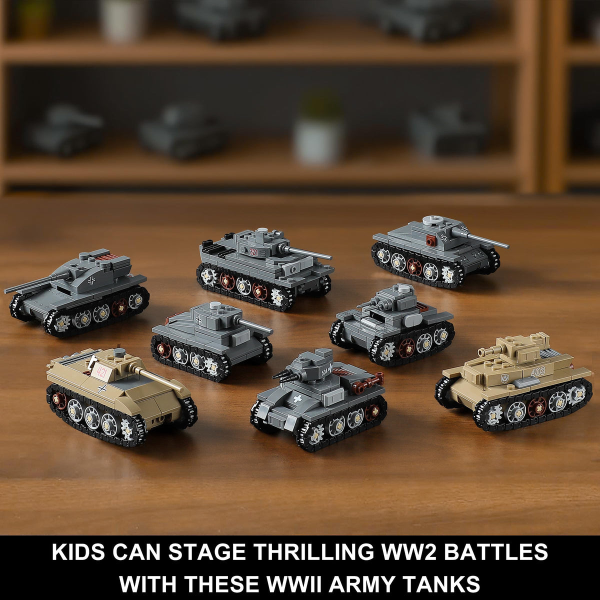 MistBUY T-38 compact tank model offers quick builds and easy display.