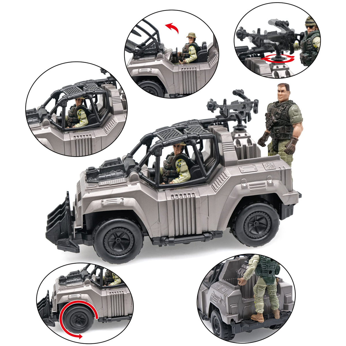 MISTBUY war dog accessory adds companionship to action-filled battles