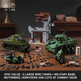 MistBUY WW2 Stuart tank model for dynamic WW2 action setups