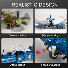 MISTBUY spinning propellers image showing dynamic pretend flight action