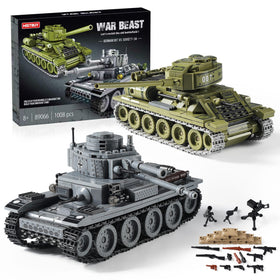 MistBUY WW2 T-34 tank build kit ready for play and display