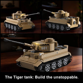 MISTBUY WW2 tank assembly-bags streamline build steps
