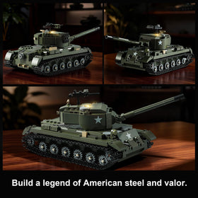 MISTBUY WW2 tank desk-display ideal for collectors