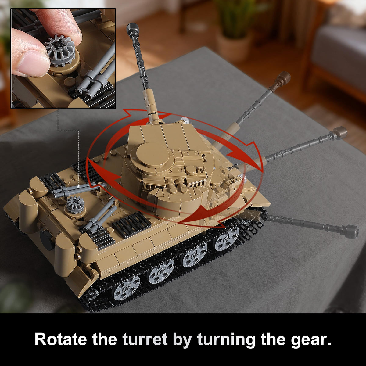 MISTBUY WW2 tank detailed-prints for realistic modeling