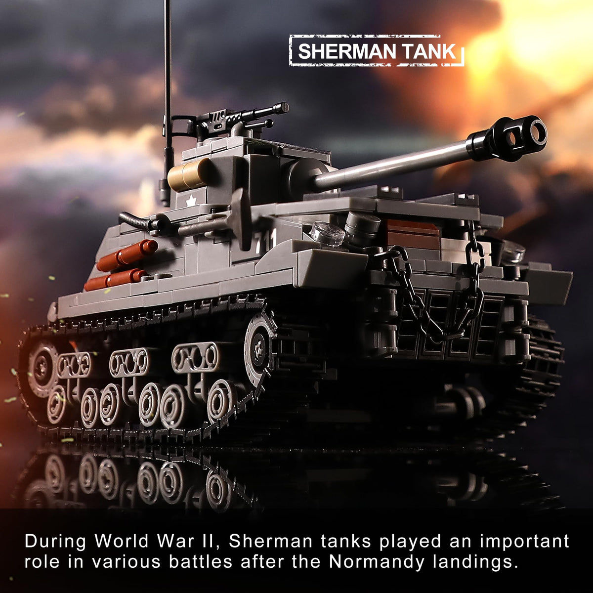 MISTBUY WW2 tank duel action with precise aiming and tracks