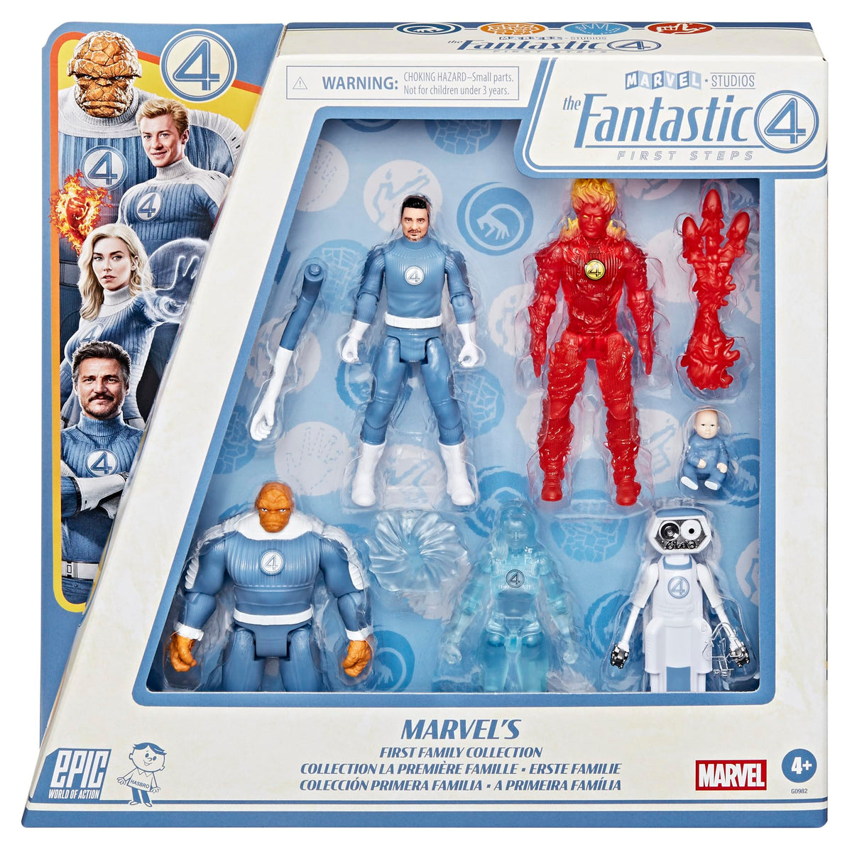 Marvel's Invisible Woman with shield offers imaginative play and display options.