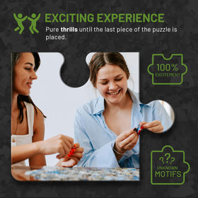 Misu family-night puzzle image illustrating shared focus during solving.
