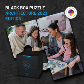 Misu Games template-free puzzle assembly on table for deep concentration