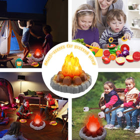 MITCIEN s'mores set encourages cozy campfire snacking during playtime.