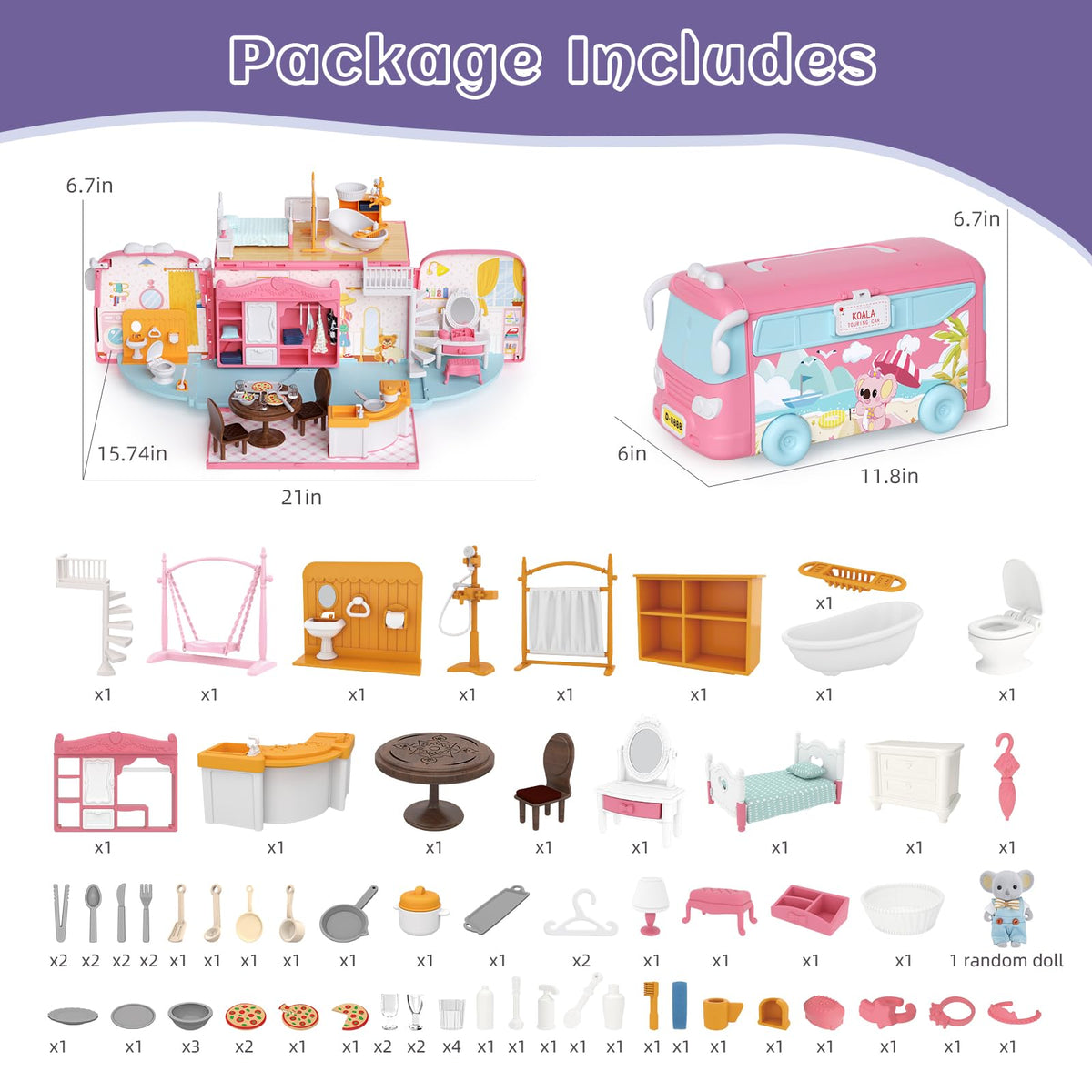 MITCIEN bear figure with furniture inspiring interactive setups.