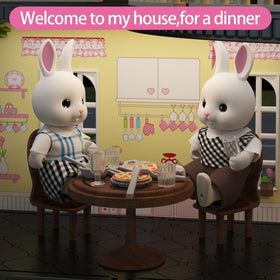MITCIEN bunny figures for playful family narratives