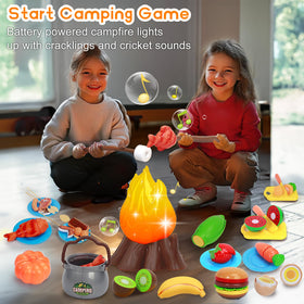 MITCIEN play food and kabobs for creative cooking pretend play