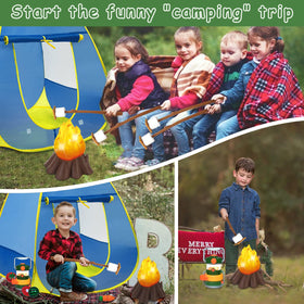 MITCIEN Pop-up Play Tent ready in seconds for quick indoor camping adventures
