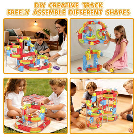MITLINK Electric Train Set 3D layout play supports engaging STEM exploration