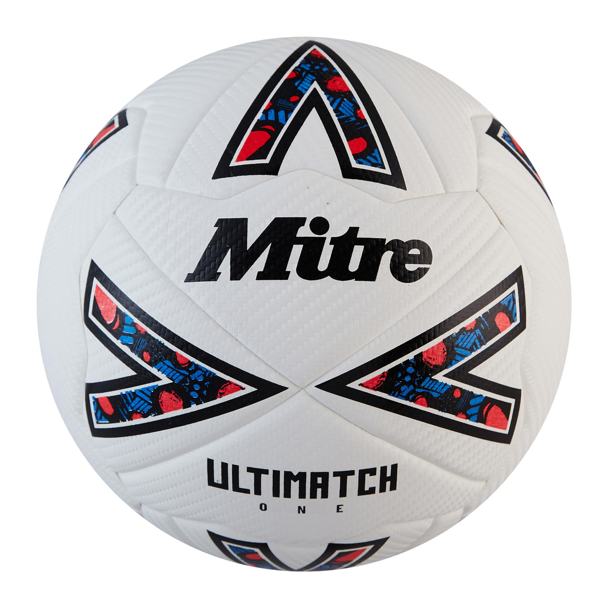 Mitre ULTIMATCH close-up showing cushioned Hyperfoam for responsive touch on the field.