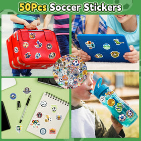 Miucat soccer party supplies set, versatile for events