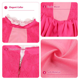 Miulruma Pink Princess jewelry set adds sparkle