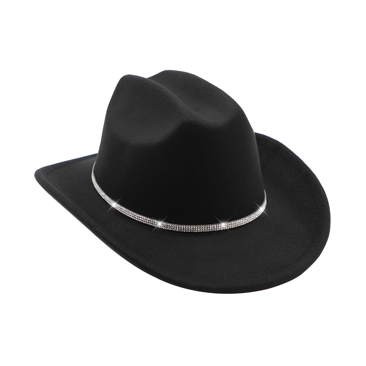 MivBuks kids adjustable ribbon cowboy hat for growing heads and comfort.