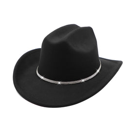 MivBuks kids pink buckle cowboy hat, ideal for sunny outdoor play and dress-up.