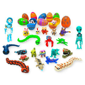 Mivi Collection Easter Egg Surprise Pack with pastel eggs and hidden poseable creatures.