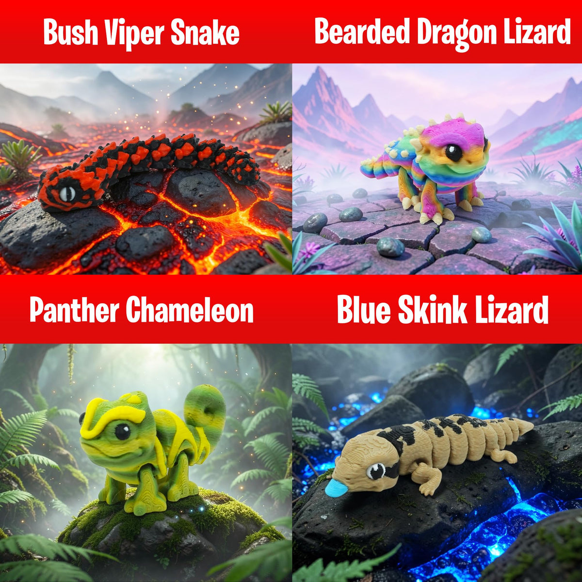 Mivi Collection miniature 2–4 inch figures fit neatly on shelves.