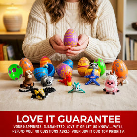 Mivi Collection Ten Different Surprises showcasing a rotating creature catalog.