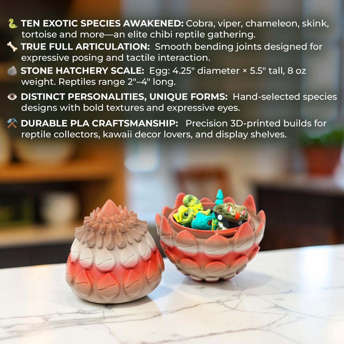 Mivi Collection ten exotic species awakened highlights diverse miniatures for collectors.
