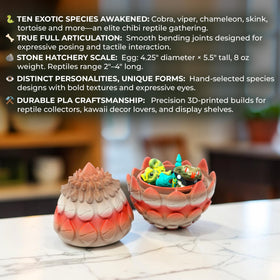 Mivi Collection ten exotic species awakened highlights diverse miniatures for collectors.