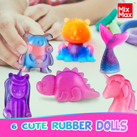 MixMax DIY squishy colors and glitter for vibrant crafts