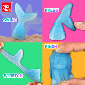 MixMax soft dolls for satisfying stress relief through squishy play