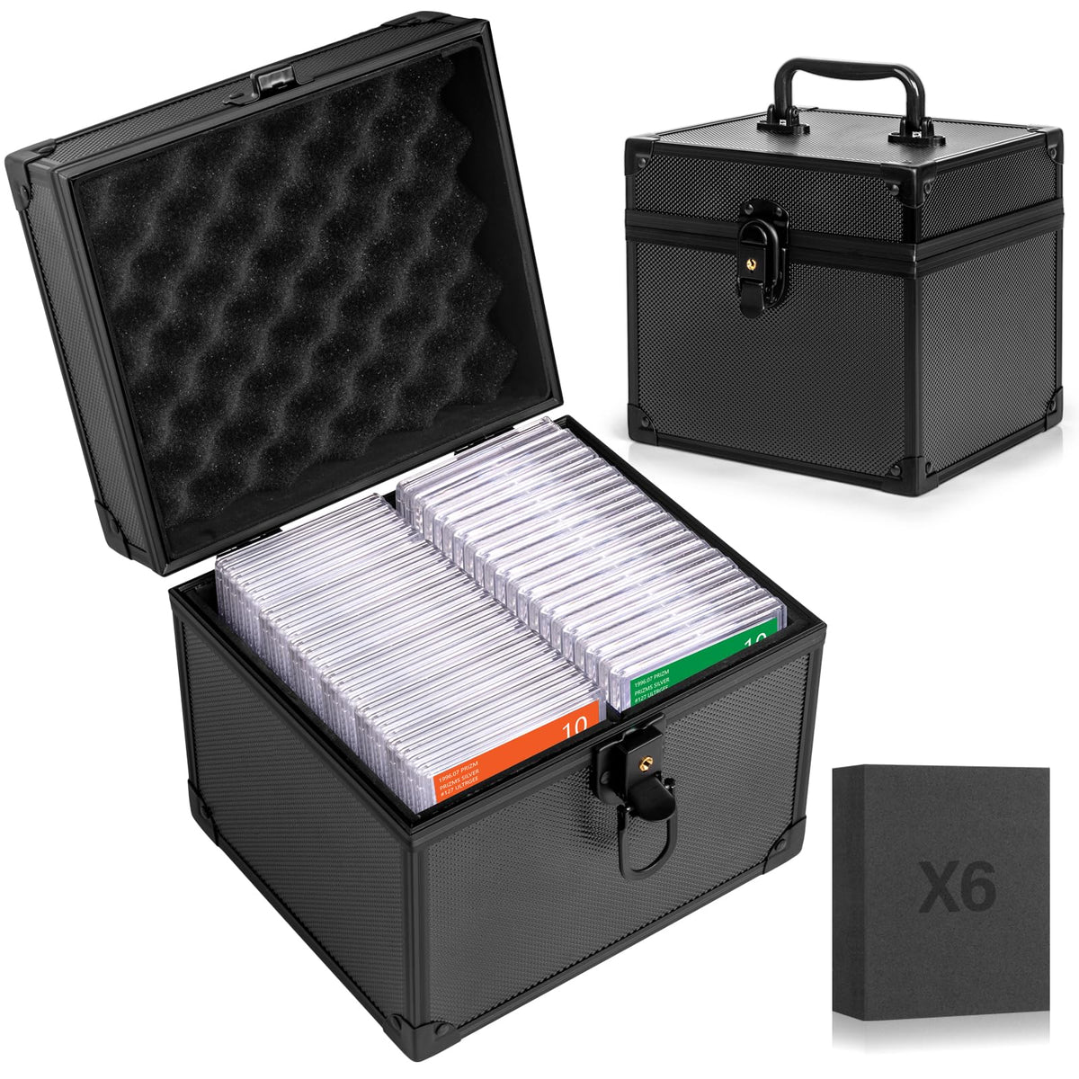 MIXPOET interior capacity demonstrates storage of 820+ cards