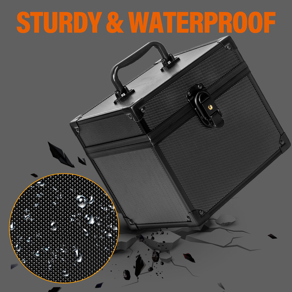 MIXPOET waterproof carrying case portable protection on the go