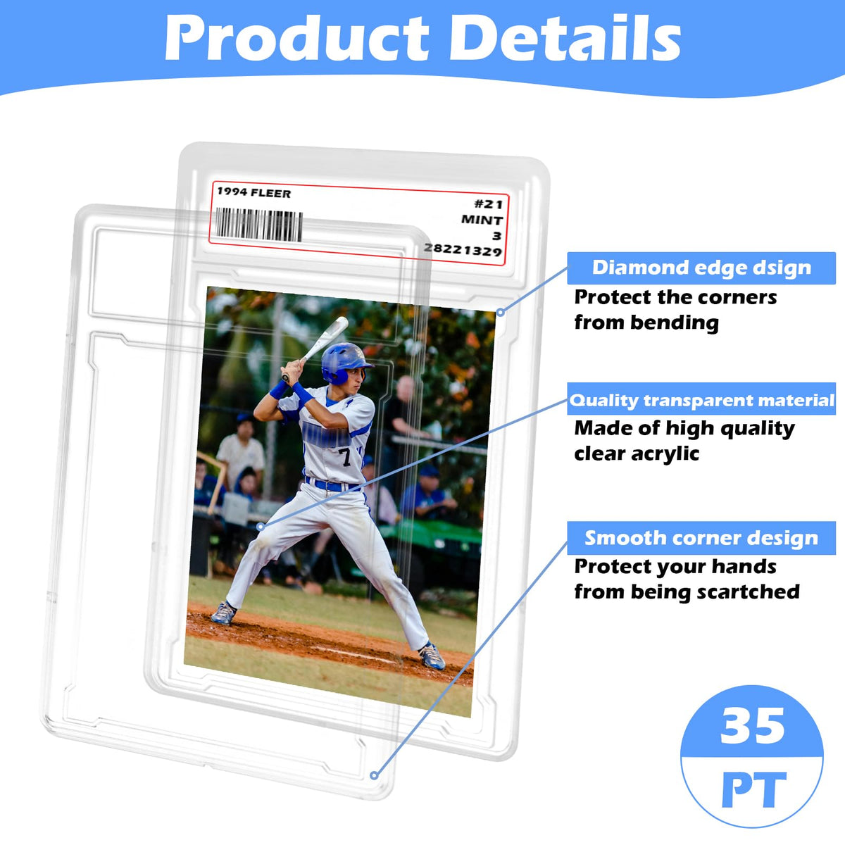 Miyukyee label slot slab for easy tagging and tracking of sets
